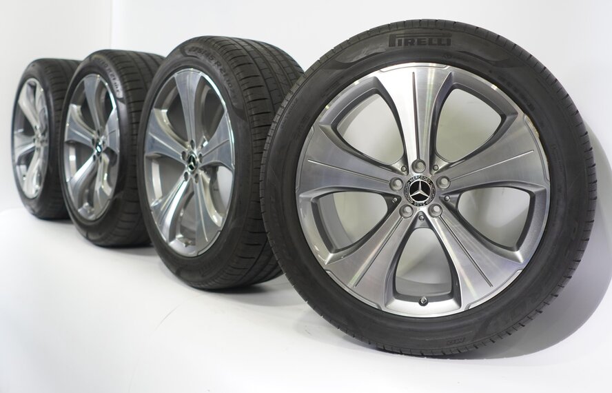 Mercedes Mercedes GLS X167 21 inch velgen Pirelli Zomerbanden Origineel