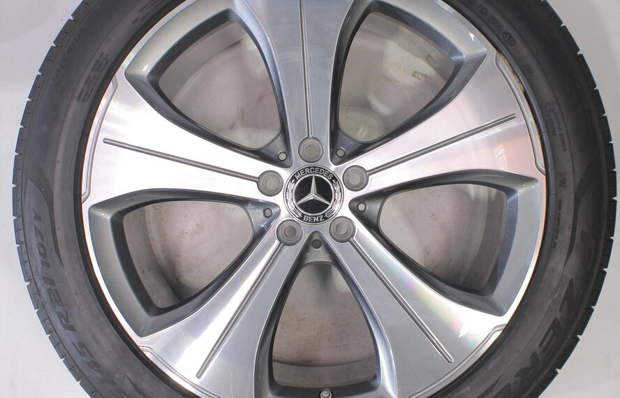 Mercedes Mercedes GLS X167 21 inch velgen Pirelli Zomerbanden Origineel