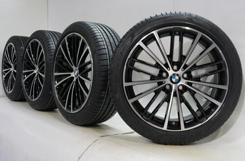 BMW BMW 5 serie G30 G31 8 serie G14 G15 G16 635 19 inch velgen Pirelli Runflat Zomerbanden Nieuw Origineel