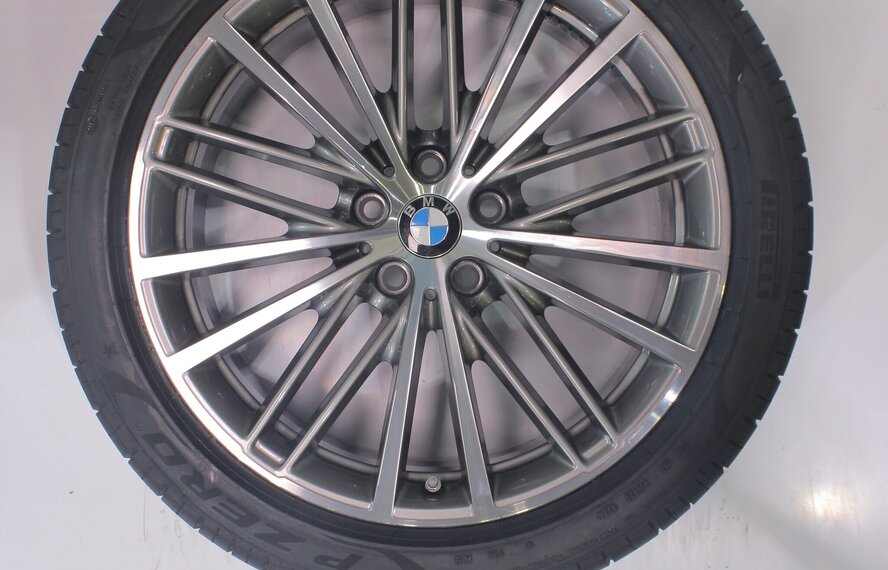 BMW BMW 5 serie G30 G31 8 serie G14 G15 G16 635 19 inch velgen Pirelli Zomerbanden Nieuw Origineel