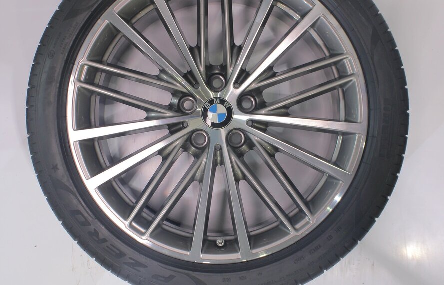BMW BMW 5 serie G30 G31 8 serie G14 G15 G16 635 19 inch velgen Pirelli Zomerbanden Nieuw Origineel