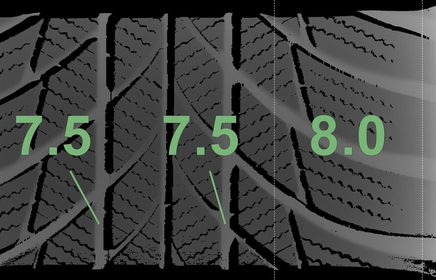 Audi Audi Q2 81A 17 inch velgen Bridgestone Winterbanden Origineel