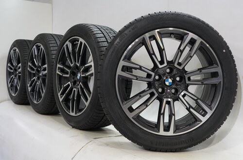 BMW BMW 5 serie i5 G60 G61 935M 19 inch velgen Continental Winterbanden Nieuw Origineel