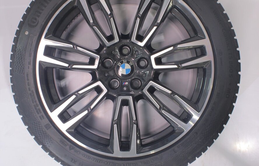 BMW BMW 5 serie i5 G60 G61 935M 19 inch velgen Continental Winterbanden Nieuw Origineel