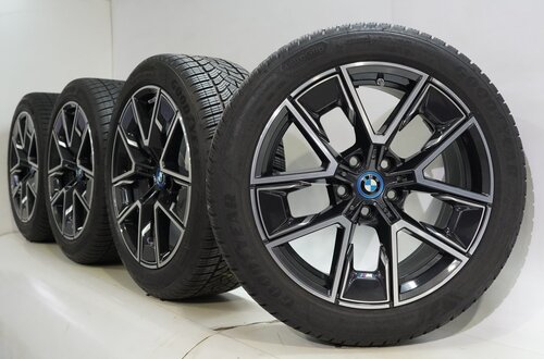 BMW BMW 4 serie i4 G26 858M 18 inch velgen Goodyear Winterbanden Origineel