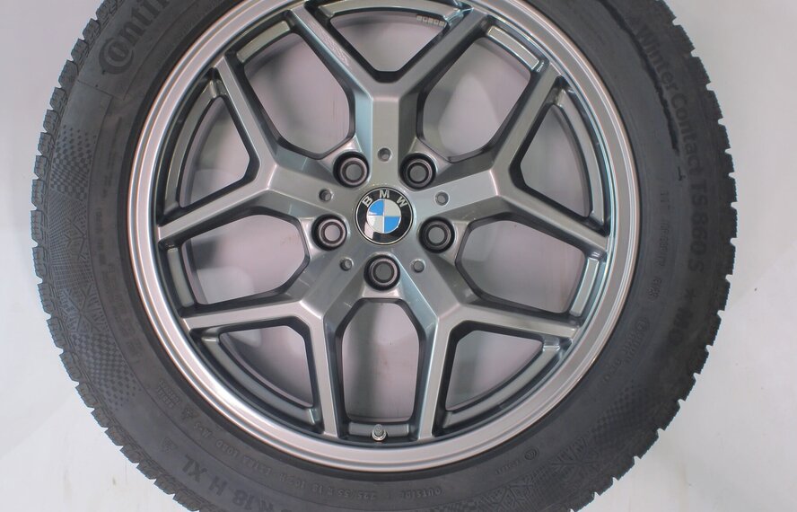 BMW BMW 5 serie i5 G60 G61 18 inch velgen Continental Winterbanden Origineel