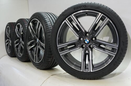 BMW BMW 5 serie G30 G31 8 serie G14 G15 G16 727M 19 inch velgen Pirelli Zomerbanden Nieuw Origineel