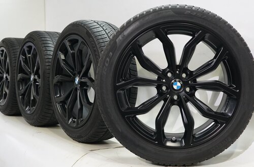 BMW BMW X3 X4 G01 G02 695 20 inch velgen Pirelli Runflat Winterbanden Origineel
