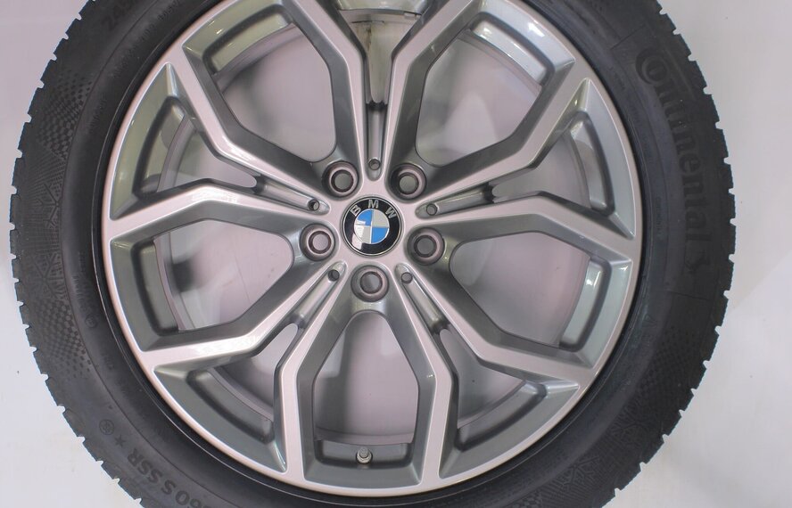 BMW BMW X3 X4 G01 G02 694 19 inch velgen Continental Runflat Winterbanden Origineel