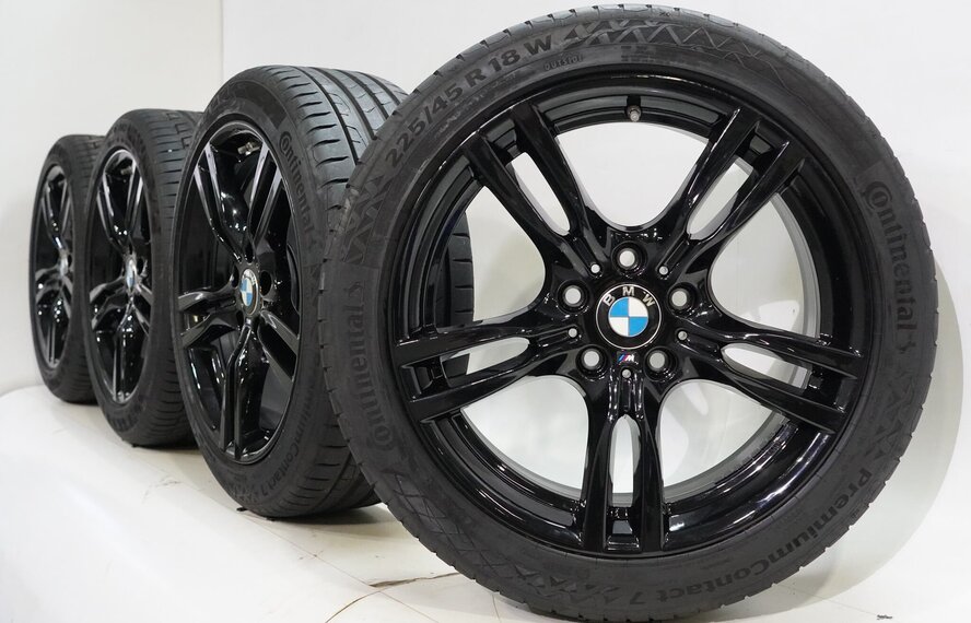 BMW BMW 3 4 serie F30 F31 F32 F33 F36 400M 18 inch velgen Continental Zomerbanden Origineel