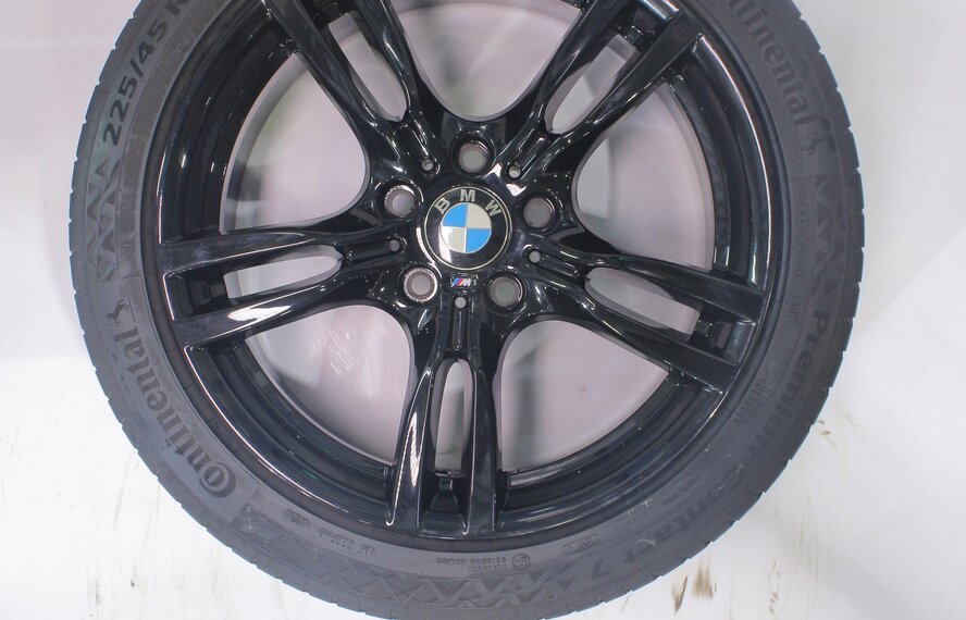 BMW BMW 3 4 serie F30 F31 F32 F33 F36 400M 18 inch velgen Continental Zomerbanden Origineel