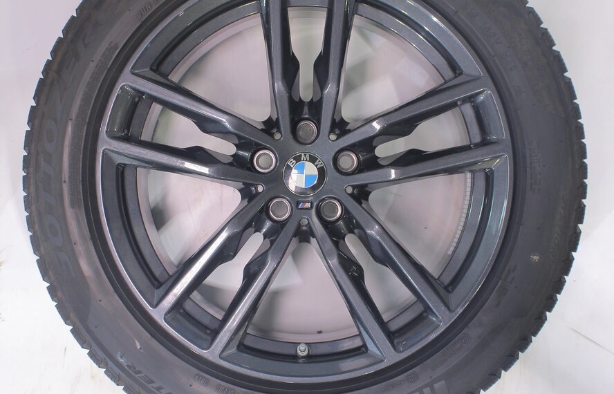 BMW BMW X3 X4 G01 G02 698M 19 inch velgen Pirelli Runflat Winterbanden Origineel