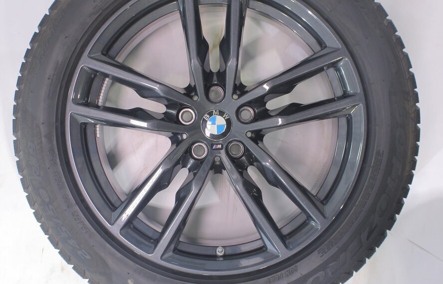 BMW BMW X3 X4 G01 G02 698M 19 inch velgen Pirelli Runflat Winterbanden Origineel