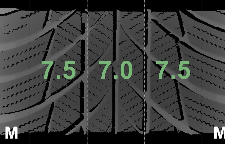 Mini Countryman F60 531 17 inch velgen Bridgestone Runflat Winterbanden Origineel