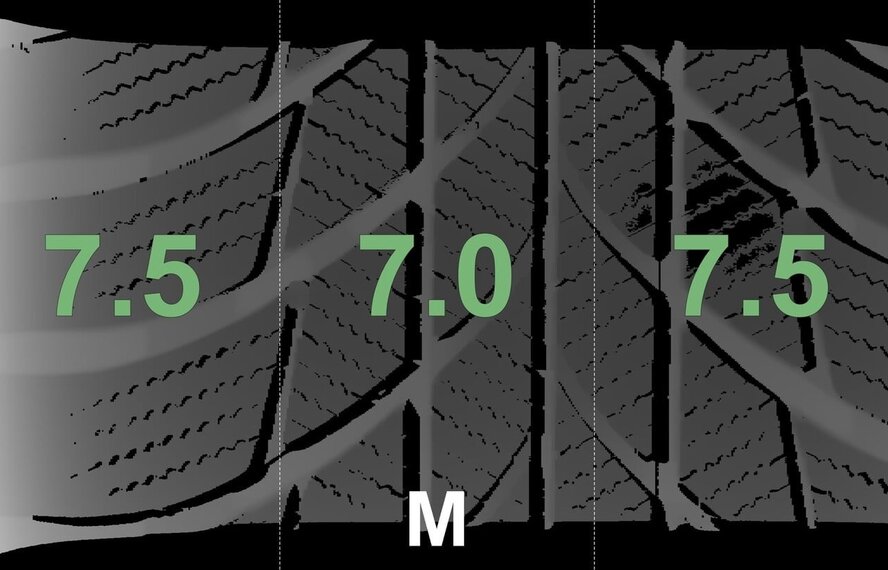 Mini Countryman F60 531 17 inch velgen Bridgestone Runflat Winterbanden Origineel