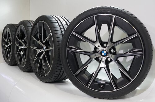 BMW BMW 5 serie G30 G31 8 serie G14 G15 G16 1001M 20 inch velgen Goodyear Runflat Zomerbanden Nieuw Origineel