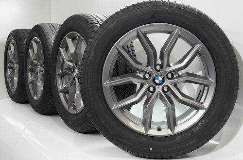 BMW BMW X5 G05 X6 G06 734 19 inch velgen Bridgestone Runflat Winterbanden Nieuw Origineel