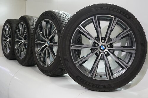BMW BMW X5 G05 X6 G06 740M 20 inch velgen Michelin Runflat Winterbanden Origineel