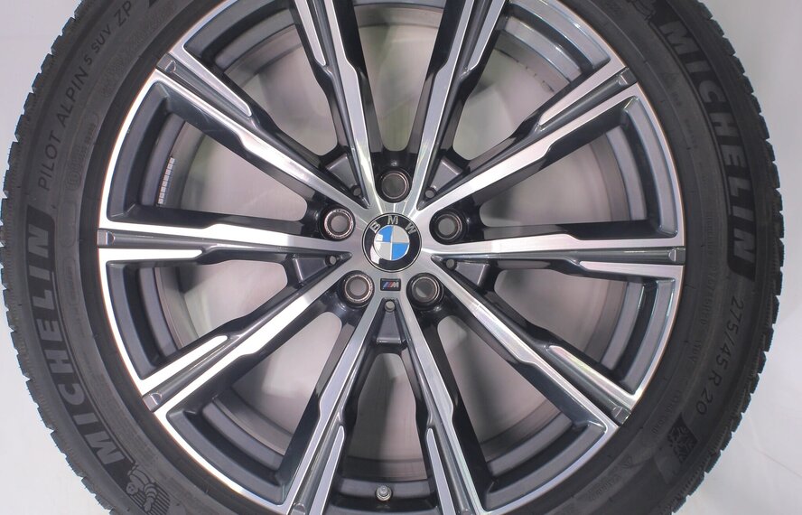 BMW BMW X5 G05 X6 G06 740M 20 inch velgen Michelin Runflat Winterbanden Origineel