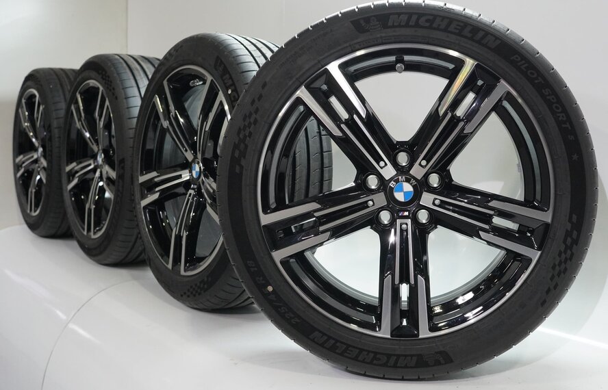 BMW BMW 2 serie 3 serie 4 serie G20 G21 G22 G42 848M 18 inch velgen Michelin Zomerbanden Nieuw Origineel