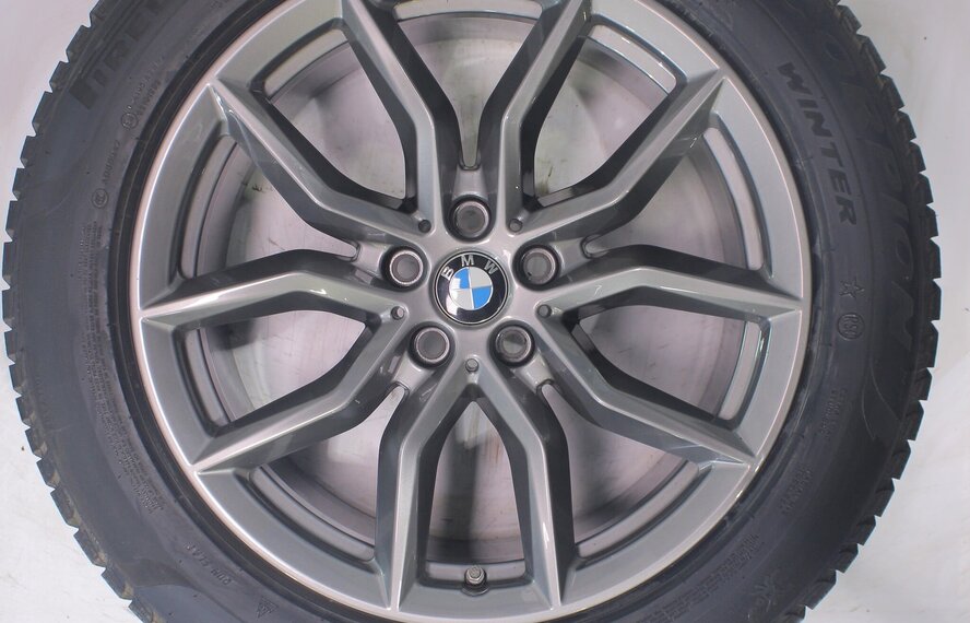 BMW BMW X5 G05 X6 G06 734 19 inch velgen Pirelli Runflat Winterbanden Nieuw Origineel