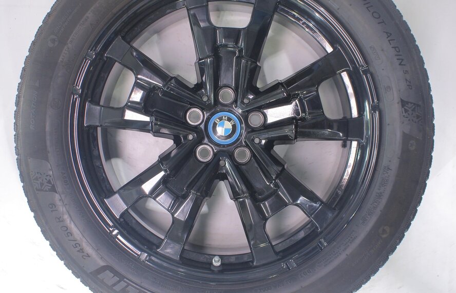 BMW BMW iX3 G08 842 19 inch velgen Michelin Runflat Winterbanden Origineel