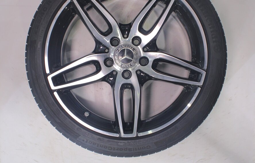 Mercedes Mercedes A B CLA Klasse W176 W117 W246 18 inch velgen Continental Zomerbanden Origineel