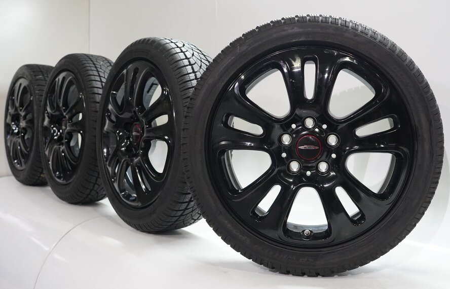 Mini Mini Cooper / S / One / Cabrio F55 F56 F57 JCW510 17 inch velgen Dunlop Runflat Winterbanden Origineel