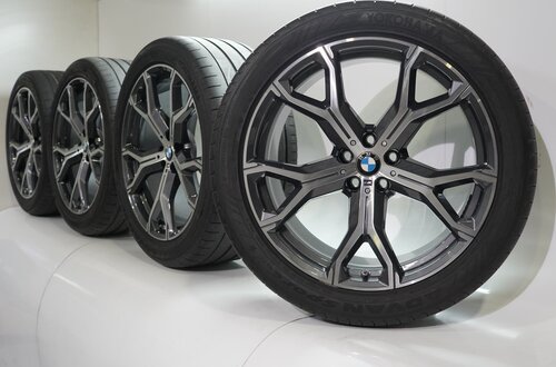 BMW BMW X5 G05 X6 G06 741M 21 inch velgen Yokohama Zomerbanden Origineel