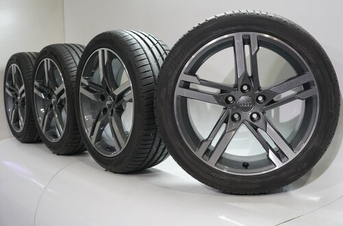 Audi Audi A4 S4 B9 8W 18 inch velgen Hankook Zomerbanden Origineel