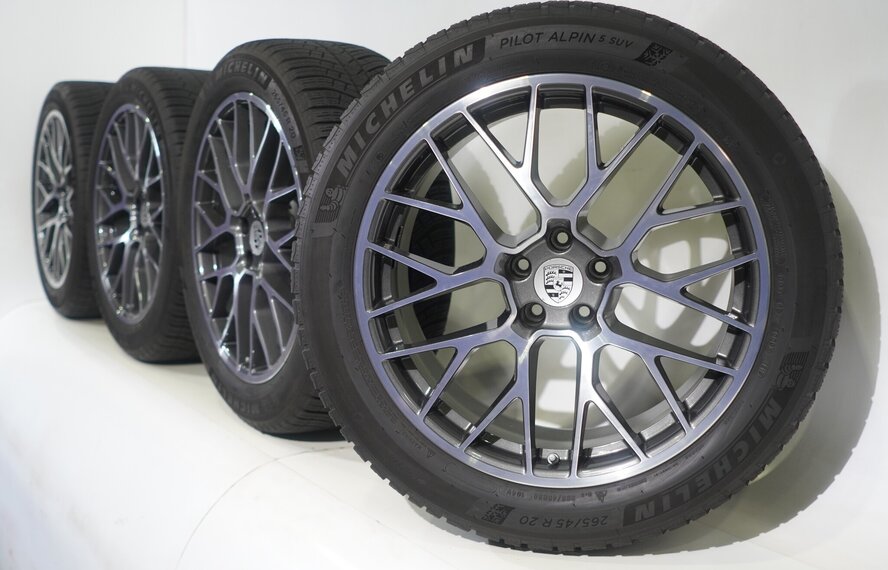 Porsche Porsche Macan II + III 95B 20 inch velgen Michelin Winterbanden Origineel