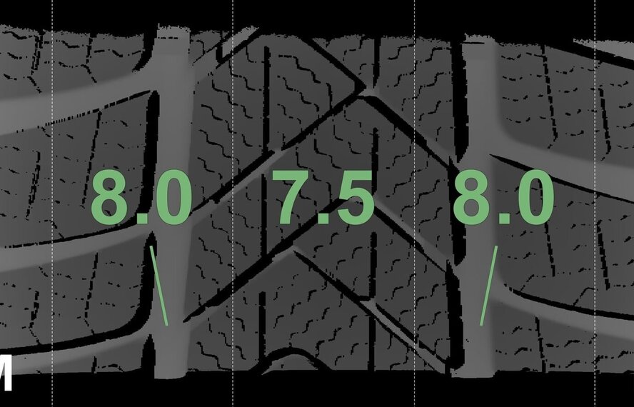 Audi Audi A6 A7 4K C8 19 inch velgen Pirelli Winterbanden Origineel