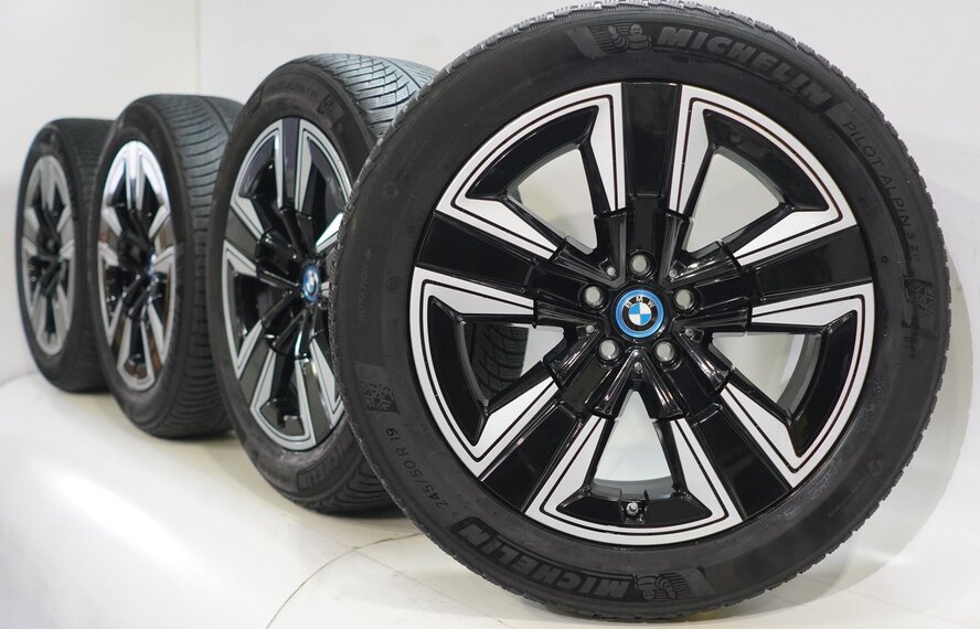 BMW BMW iX3 G08 842 19 inch velgen Michelin Runflat Winterbanden Origineel