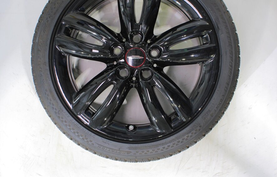 Mini Mini Cooper / S / One / Cabrio F55 F56 F57 JCW501 17 inch velgen Dunlop Runflat Winterbanden Origineel