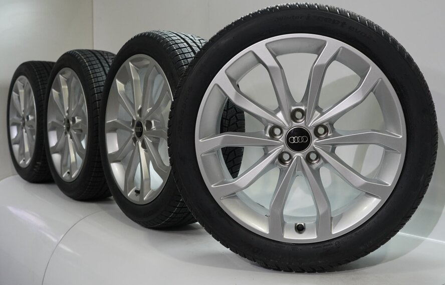Audi Audi A4 S4 B9 8W 18 inch velgen Hankook Winterbanden Nieuw Origineel