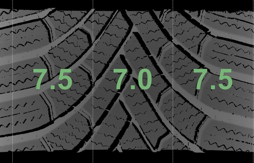 Audi Audi A6 C8 19 inch velgen Bridgestone Winterbanden Origineel