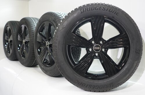 Audi Audi Q4 e-tron 19 inch velgen Bridgestone Winterbanden Nieuw Origineel
