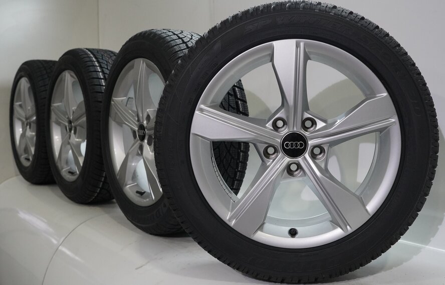 Audi Audi A4 S4 B9 8W 17 inch velgen Dunlop Winterbanden Nieuw Origineel