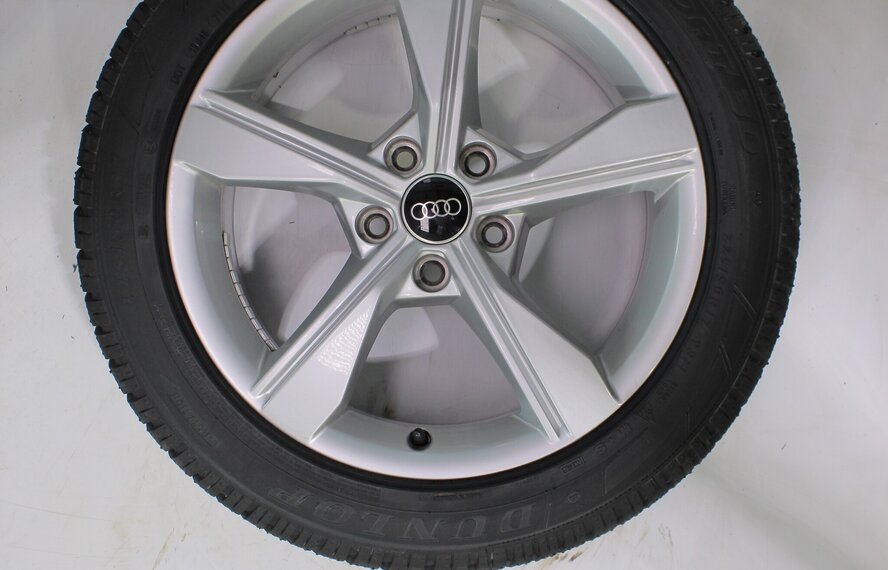 Audi Audi A4 S4 B9 8W 17 inch velgen Dunlop Winterbanden Nieuw Origineel
