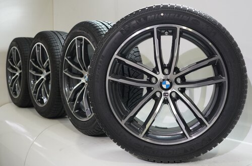 BMW BMW 5 serie G30 G31 8 serie G14 G15 G16 662M 18 inch velgen Michelin Winterbanden Nieuw Origineel