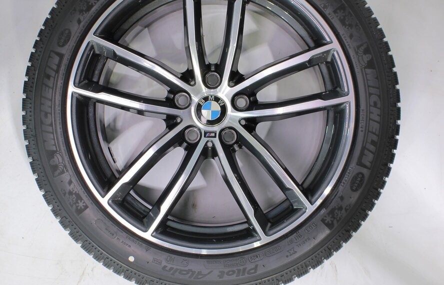 BMW BMW 5 serie G30 G31 8 serie G14 G15 G16 662M 18 inch velgen Michelin Winterbanden Nieuw Origineel