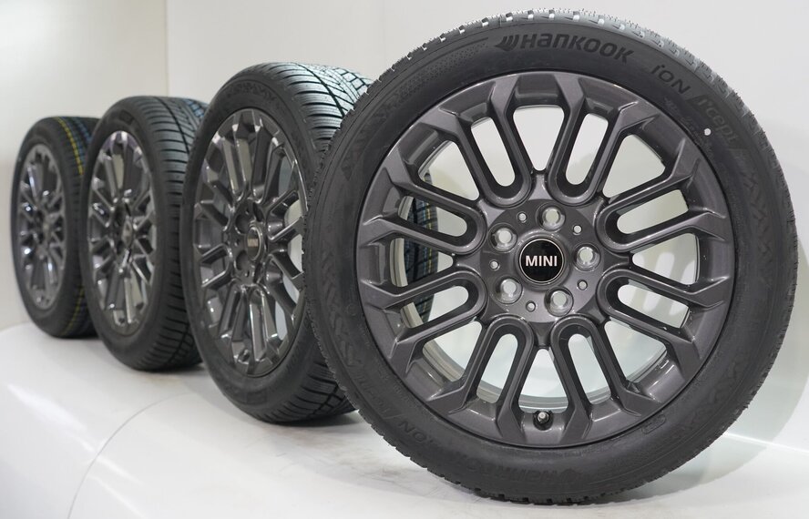 Mini Mini Cooper J01 956 17 inch velgen Hankook Winterbanden Nieuw Origineel
