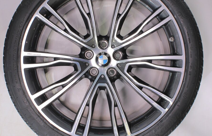 BMW BMW X3 X4 G01 G02 726i 21 inch velgen Bridgestone Runflat Zomerbanden Nieuw Origineel