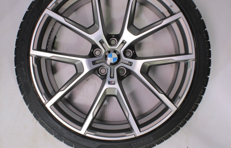 BMW BMW 5 serie G30 G31 8 serie G14 G15 G16 728M 20 inch velgen Pirelli Runflat Winterbanden Nieuw Origineel