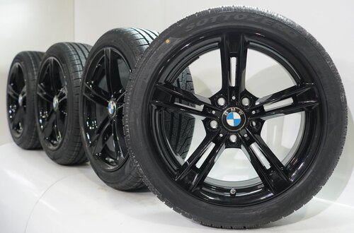 BMW BMW 3 4 serie F30 F31 F32 F33 F36 707 18 inch velgen Pirelli Runflat Winterbanden Nieuw Origineel