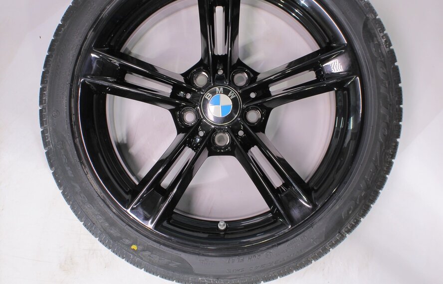 BMW BMW 3 4 serie F30 F31 F32 F33 F36 707 18 inch velgen Pirelli Runflat Winterbanden Nieuw Origineel