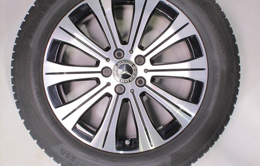 Mercedes Mercedes EQA EQB H243 X243 18 inch velgen Continental Runflat Winterbanden Origineel