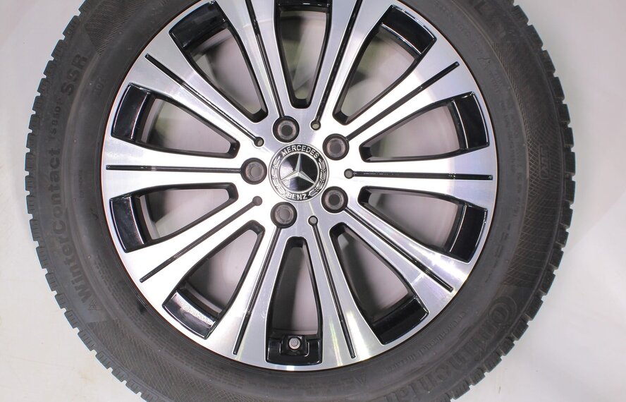 Mercedes Mercedes EQA EQB H243 X243 18 inch velgen Continental Runflat Winterbanden Origineel