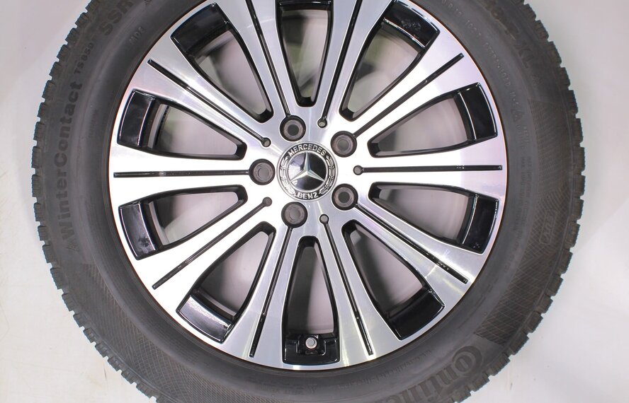 Mercedes Mercedes EQA EQB H243 X243 18 inch velgen Continental Runflat Winterbanden Origineel