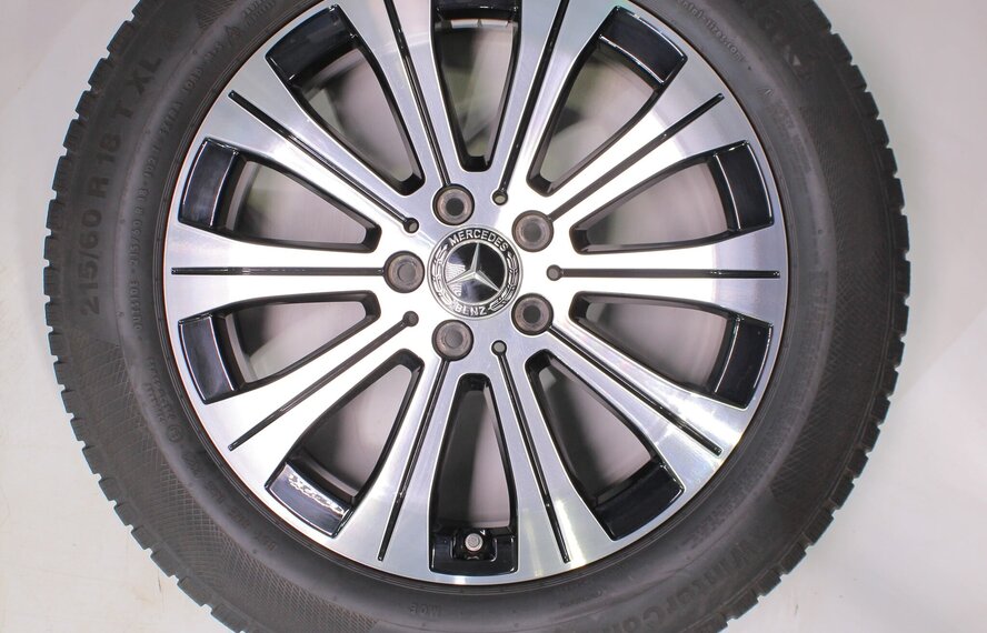 Mercedes Mercedes EQA EQB H243 X243 18 inch velgen Continental Runflat Winterbanden Origineel
